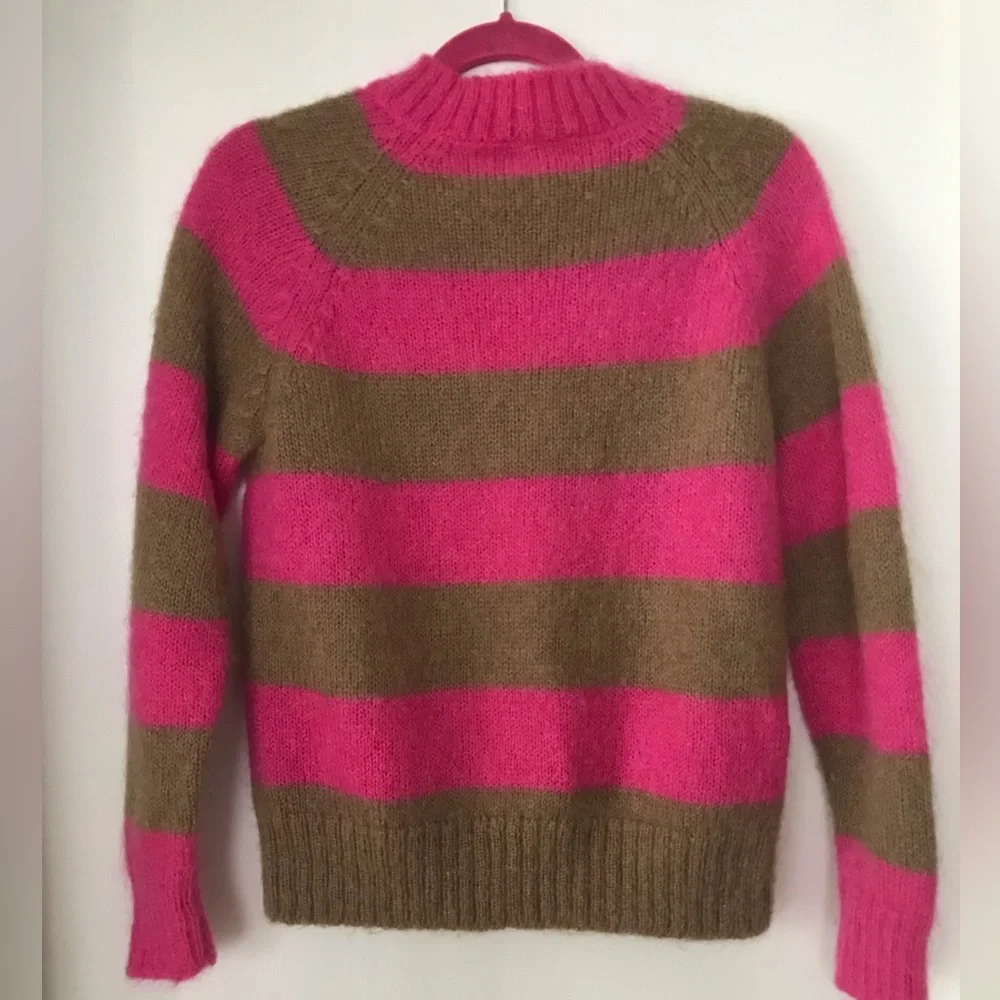 NWOT COS  Knitted   Mohair Wool Sweater SZ XS - Picture 2 of 13
